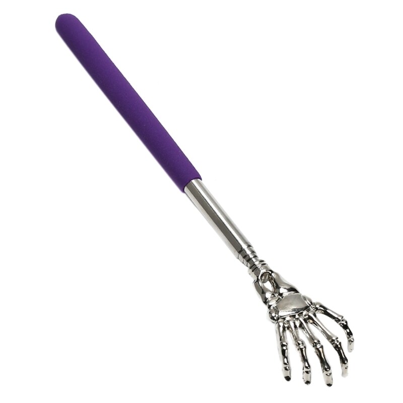 Back Scratcher Telescopic Scratching Back scratcher Massager Back Scraper Extendable Telescoping Itch Health Product 27RC: Violet