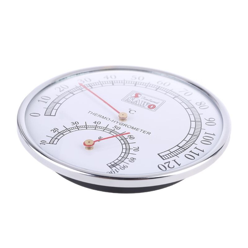 Sauna termometer metal sag damp sauna rum termometer hygrometer bad og sauna indendørs udendørs brugt