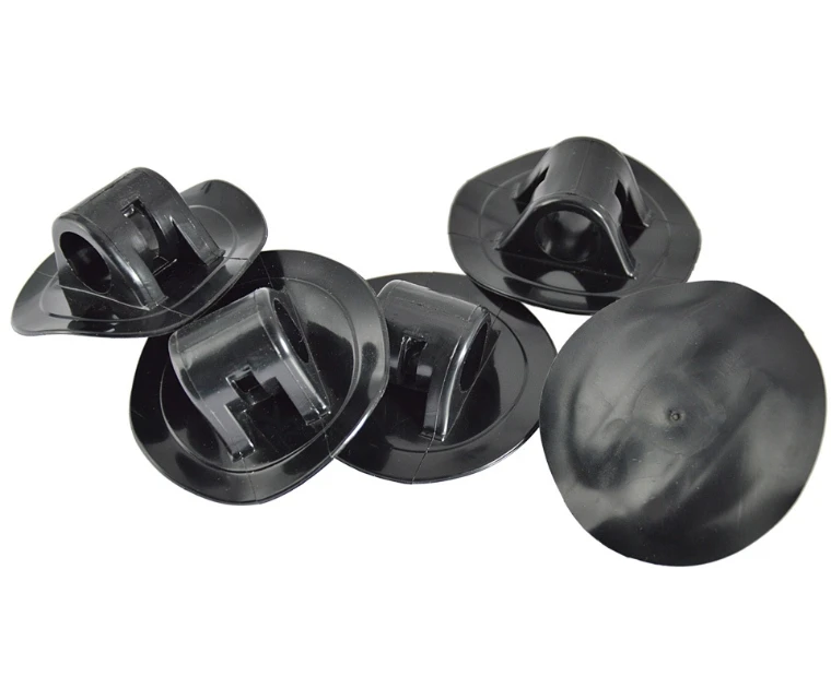 Inflatable Boat Motor Bracket Fixed Hook & Loop Rubber Boat Propeller Plug Buckle Kayak Canoe Grommet Boat Accessory