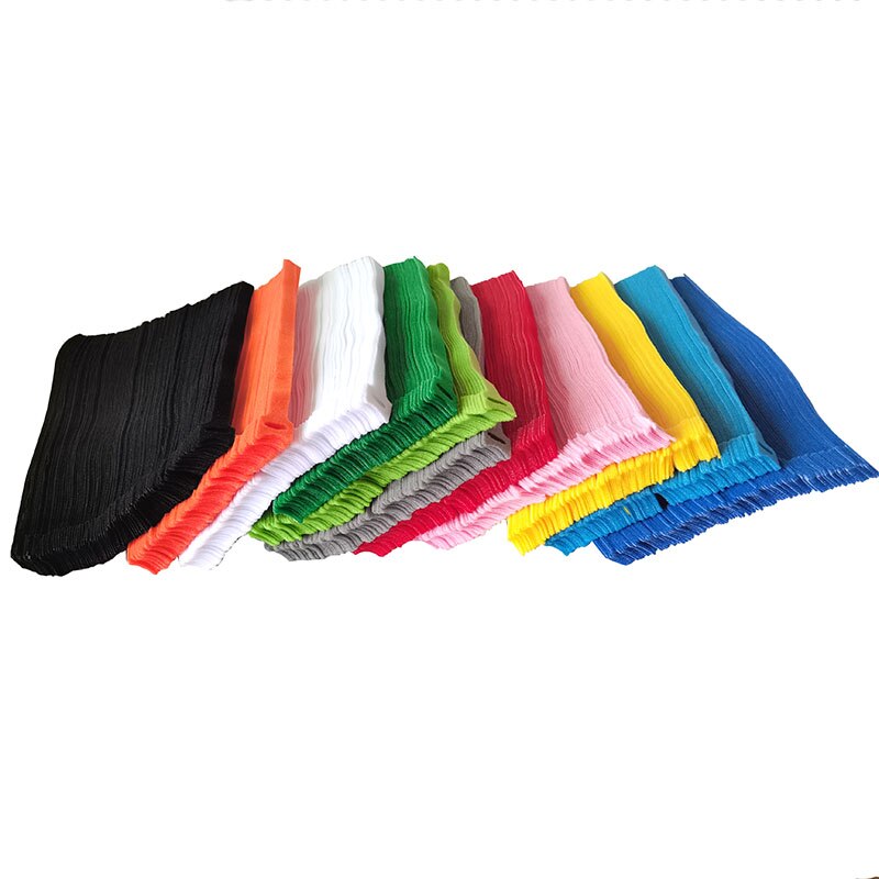 50pz fascette adesive per nastro di fissaggio fascette magiche gancio ad anello bastone bulcker cintura fascio filo linea cavo cinturino