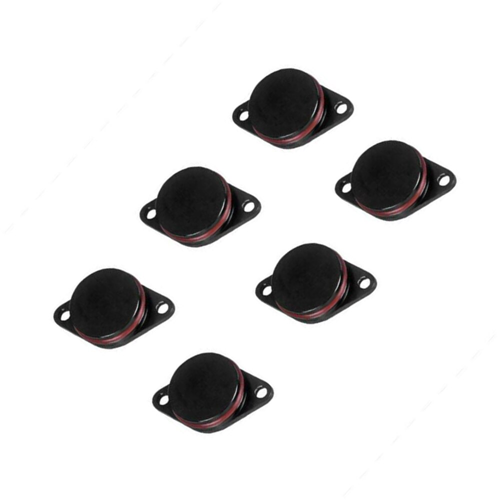 6Pcs 33mm Plugs With Intake Manifold Gasket For BMW M57 E39 E60 Swirl Blank Flap Repair Fix Delete Kit With Intake Gasket