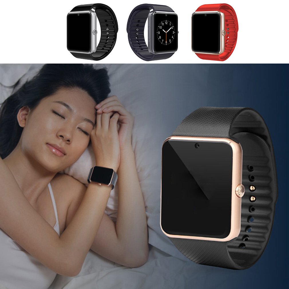 Lichtgewicht Gt08 Smart Horloge Volwassen Smart Wearable Bluetooth Kaart Telefoon Horloge