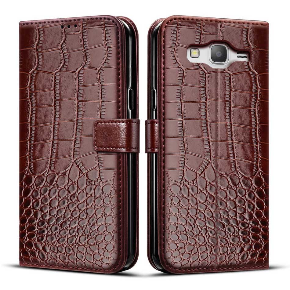 Flip leather Phone Case For Samsung Galaxy J7 Neo J7 Nxt Case Cover For Samsung J7 Core J7 Nxt Neo J701 J701F SM-J701 Case: For Samsung J7 Core / Deep Brown