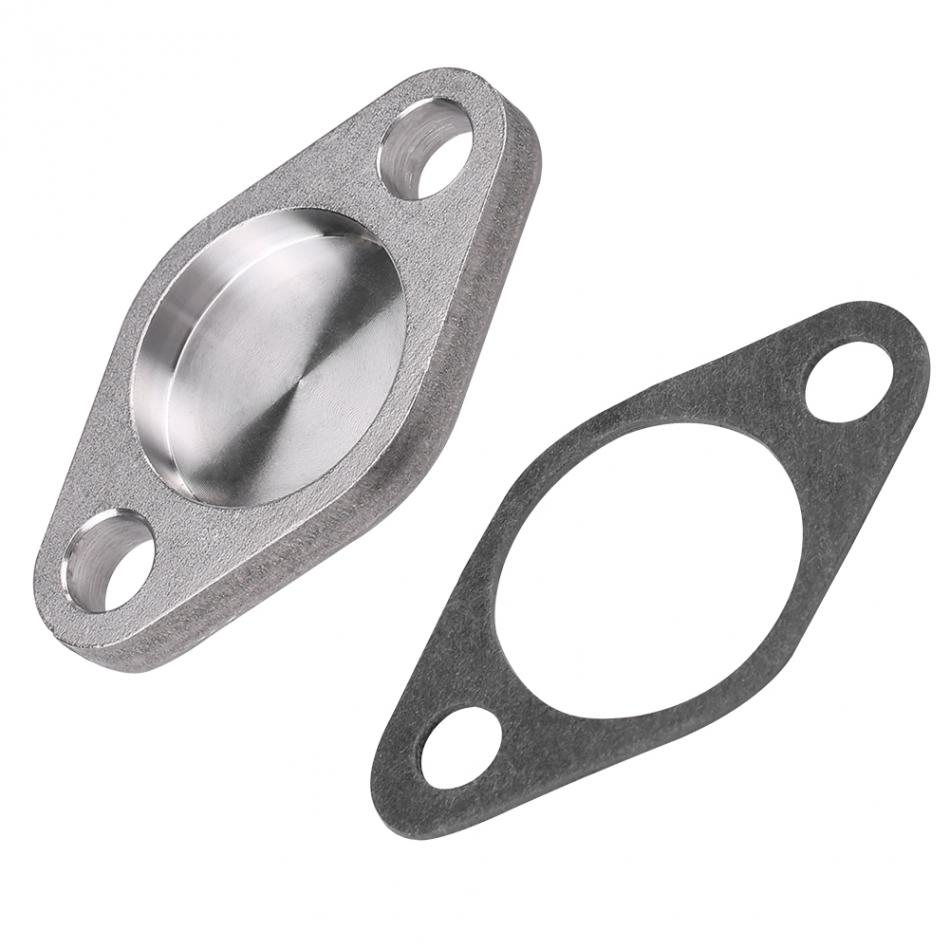 Egr ventil blanking blokplader kit med pakning til bmw  e53 e38 e39 e46 x5 si-a0254 biltilbehør 8mm rustfrit stål