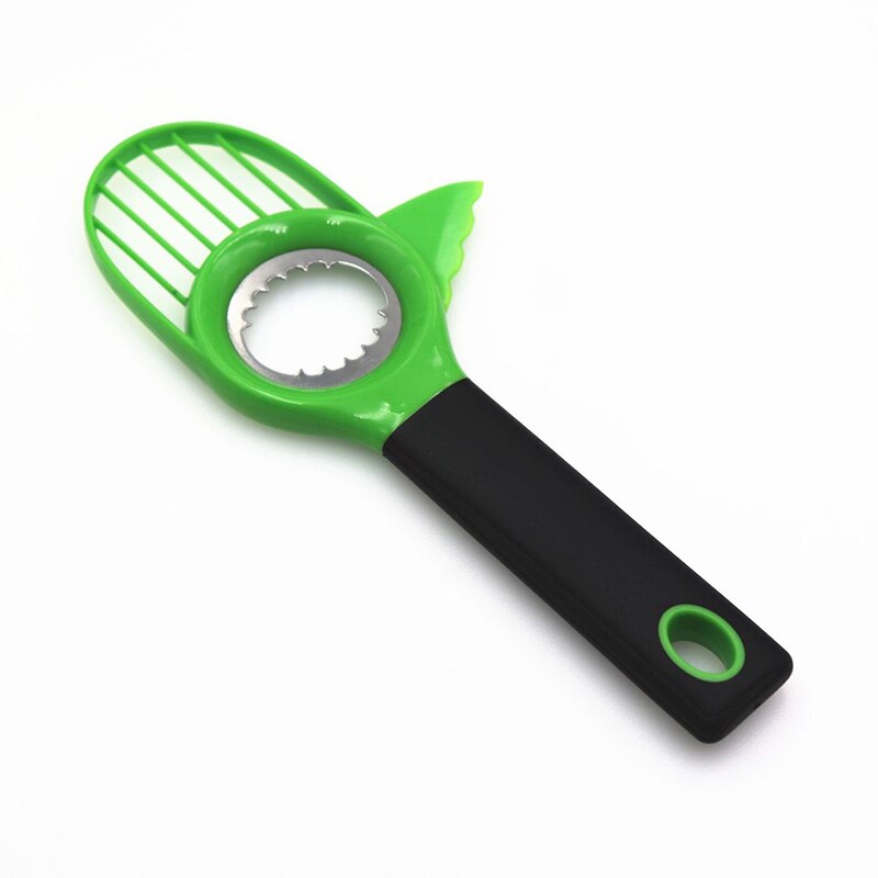 Avocado Cutter Slicer En Pitter 3 In 1 Avocado Tool Met Silicon Grip Handvat Bpa Gratis Avocado Dunschiller Multifunctionele