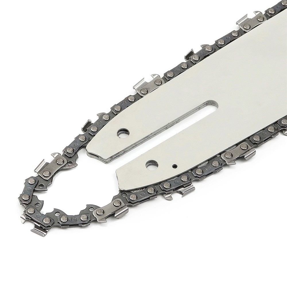 4Pcs/Set 16 Inch 3/8LP 050" Chain Saw Guide Bar With 3pcs Chains For STIHL 009 012 021 E180 MS180 MS190 MS250 HT70