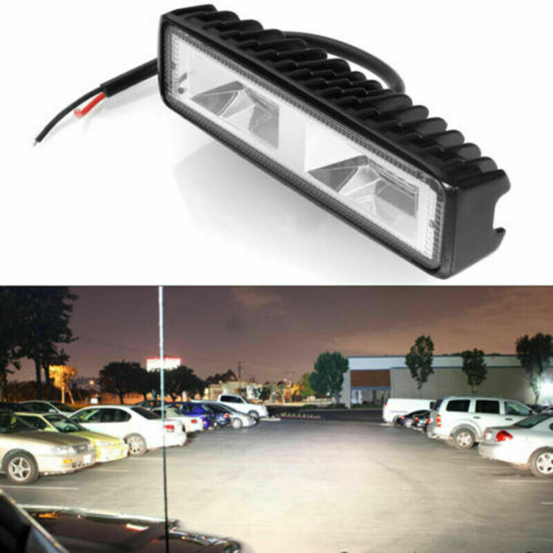 LED Headlights 12-24V For Auto Motorcycle Truck Tractor Trailer Offroad Working Light 48/18W LED Work Light Spotlight Light Bar