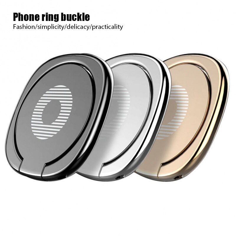Supporto per anello per dito per Smartphone supporto per anello per telefono rotondo angoli multipli rotazione 360 e 180 supporto per dito per telefono facile da trasportare