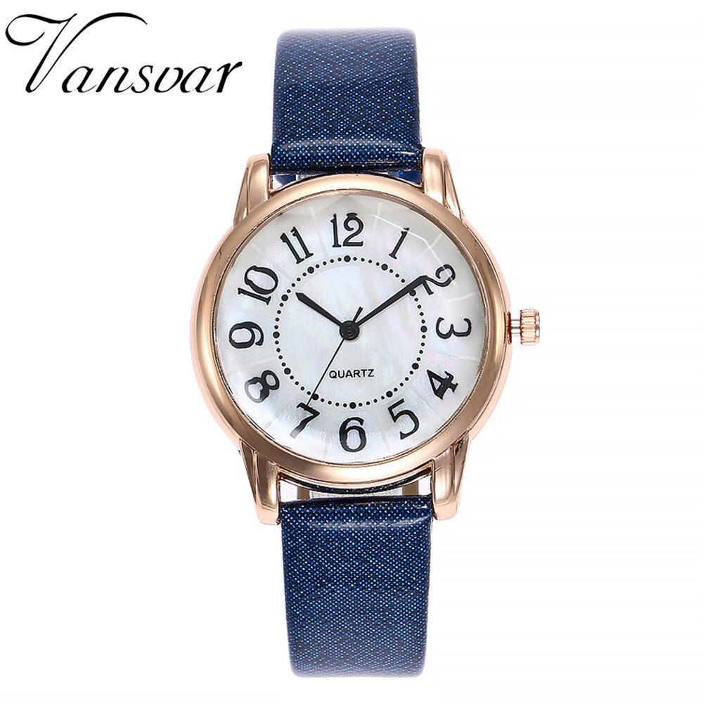 Dames Klokken Horloges Lederen Band Eenvoudig Lederen Horloge Vrouw Casual Eenvoudige Horloges Vrouwen Vrouwelijke Horloge Uur