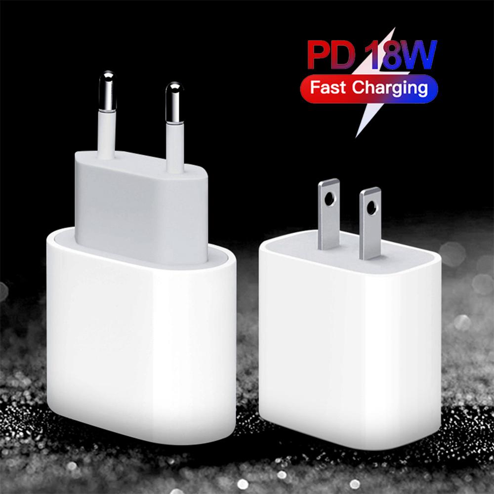 18W Pd Usb Type C Quick Charger Adapter Voor Iphone 11 Pro Xr X Xs Max 8 Snel Opladen eu Ons Uk Au Plug Travel Pd Charger Port