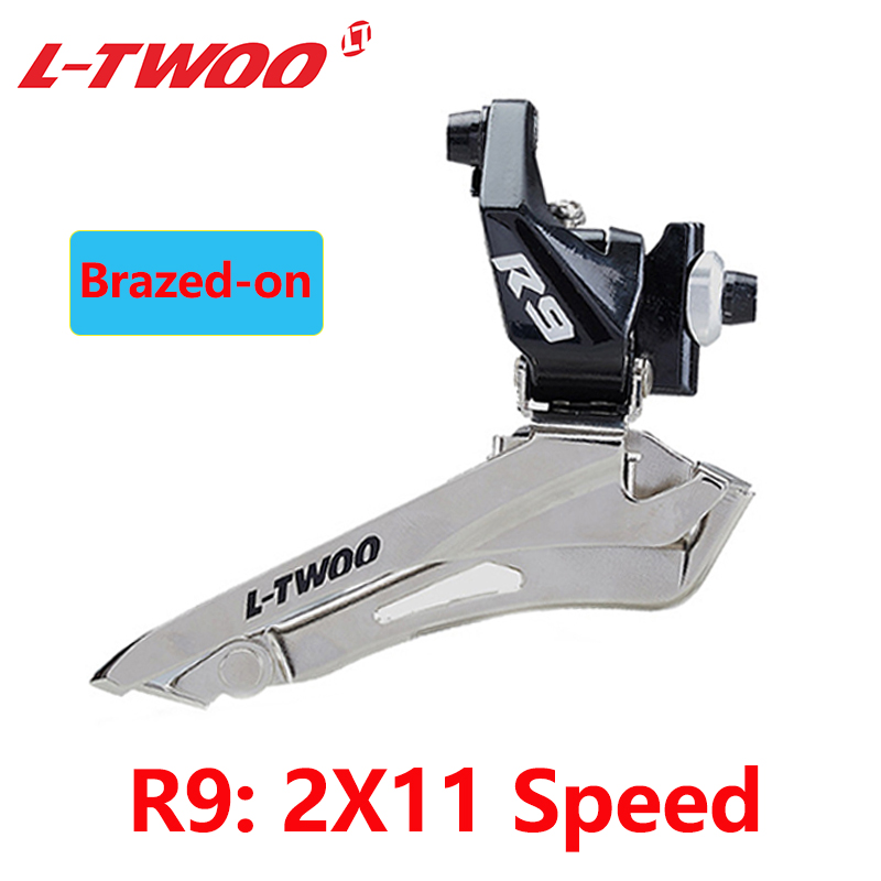 LTWOO R9/R7/R5/R3/R2 7V 8V 9V 10V 11V Front Derailleurs for Road Bike 2x10s 2x11s Derailleurs Compatible with Shimano Bike Parts: R9 Brazed-on