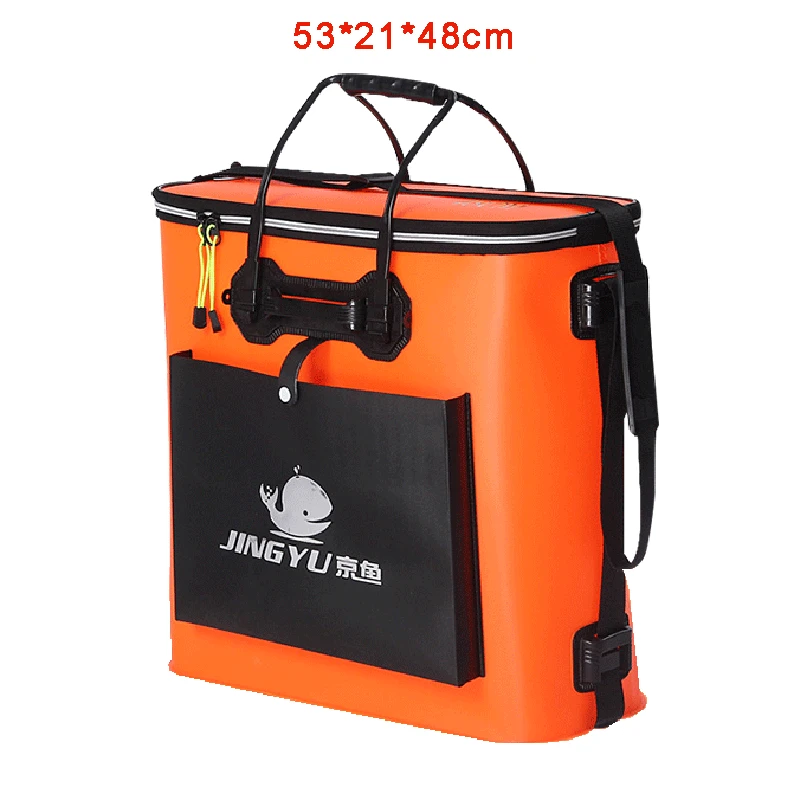 Draagbare Vissen Tas Water Emmer Opslag Dozen Inklapbare Dikker Live Aquarium Water Emmer Outdoor Camping Visgerei