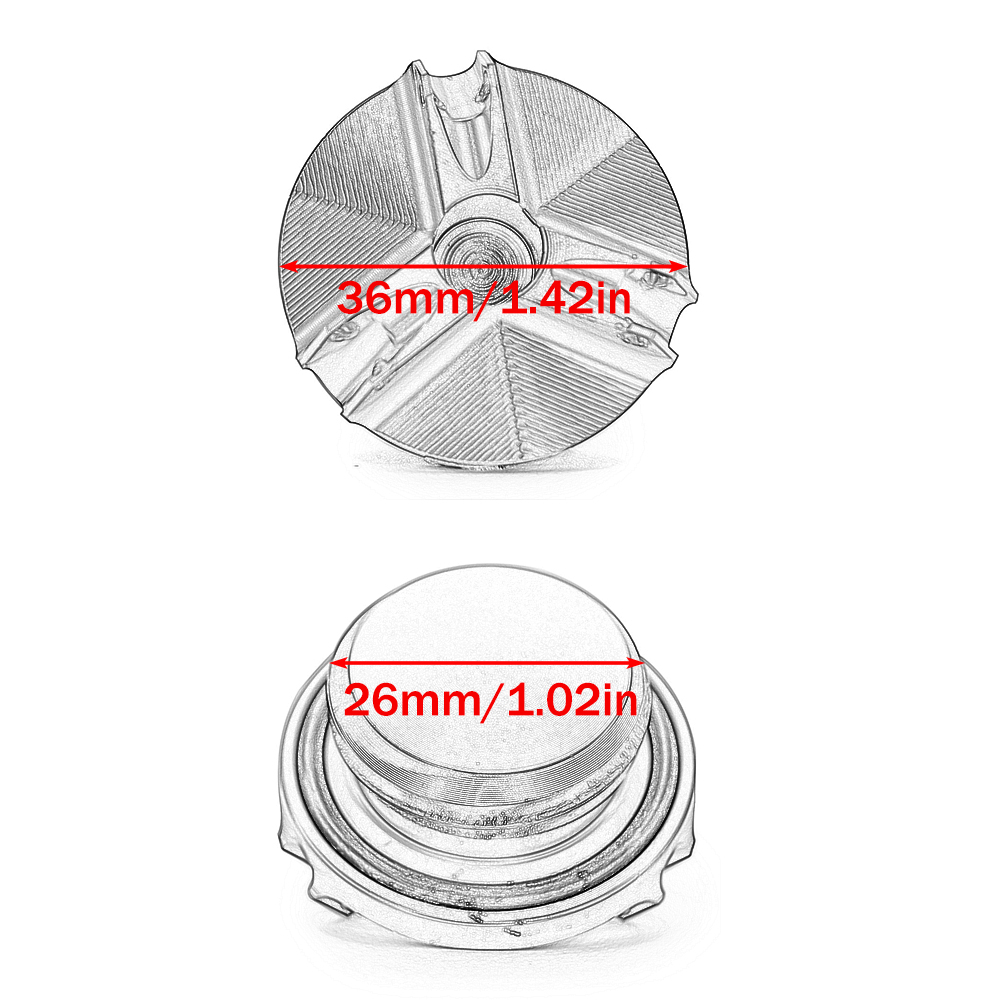 Tapa de filtro de aceite de motor, tapa de tornillo de perno de tapón de drenaje, accesorios de motocicleta para Yamaha YZF R1 R3 R6 XT660Z XT1200Z SUPER TENERE