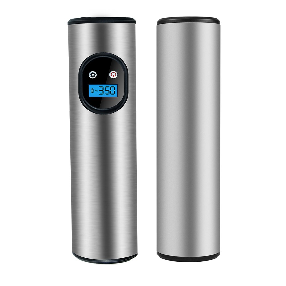 Electric Air Pump Wireless Car Inflatable Pump 12V 150PSI Rechargeable Digital LCD Electric Tire Inflator Tire Accessories: Green