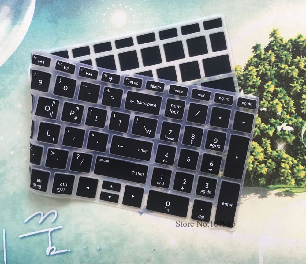 Korean Laptop Keyboard Cover Protector Film For HP Spectre x360 15.6 Pavilion x360 15z 15t 17z 17t 15-CB010NR 15-CD040WM