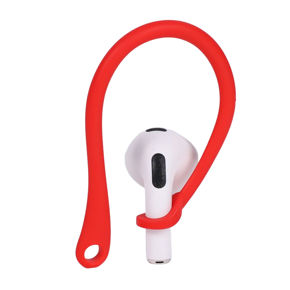 Ganchos deportivos para Apple AirPods 1, 2, 3 Pro, ganchos de ajuste seguro antipérdida, accesorios protectores de auriculares inalámbricos de silicona: XS / MULTICOLOR