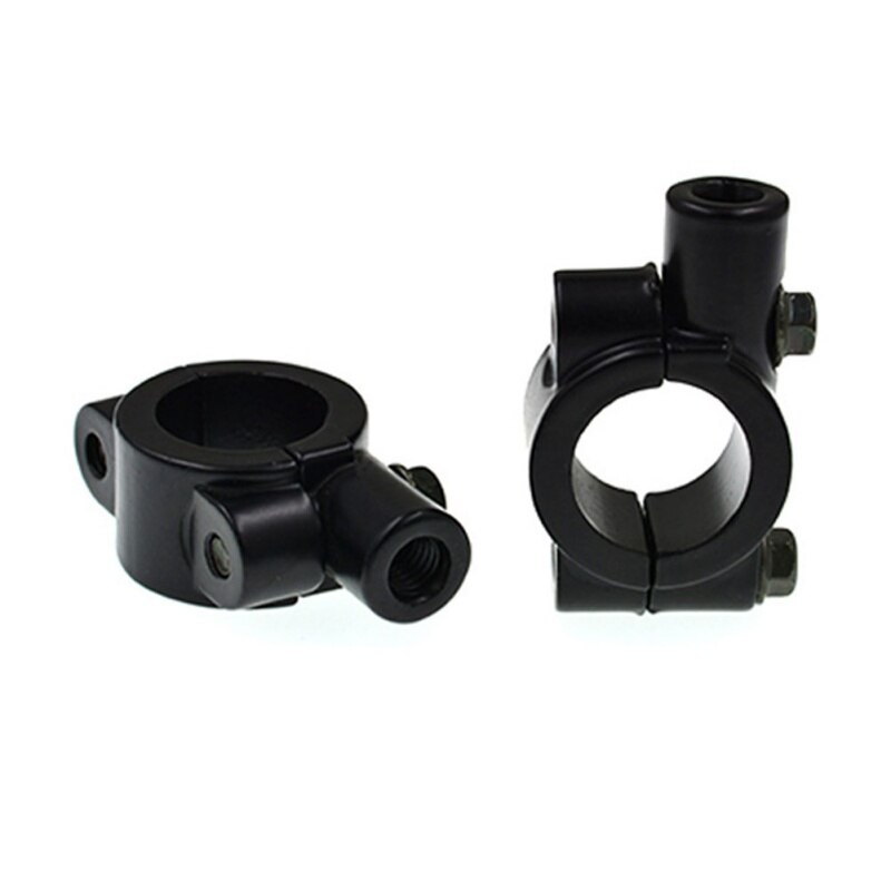 1 pièces universel moto miroir monture 8mm 10mm poignée Bar rétroviseur support adaptateur pour vtt Scooter