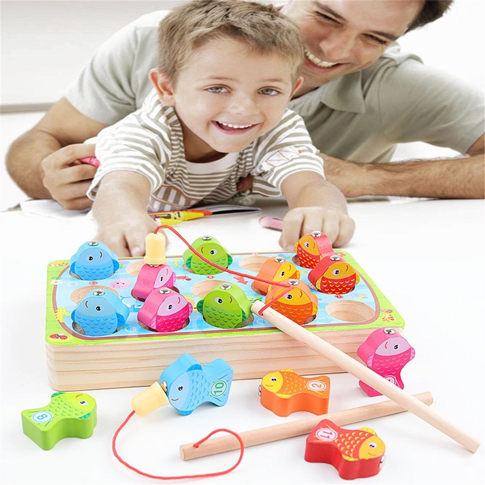 vissen speelgoed set pak magnetische play water baby speelgoed vis vierkante cadeau voor kinderen speelgoed voor kinderen @ EEN