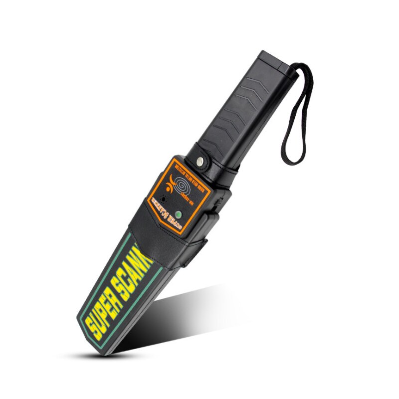 Détecteur de métaux + batterie rechargeable 9v + chargeur, Scanner de sécurité portable, Super outil de mesure électronique, recherche de corps