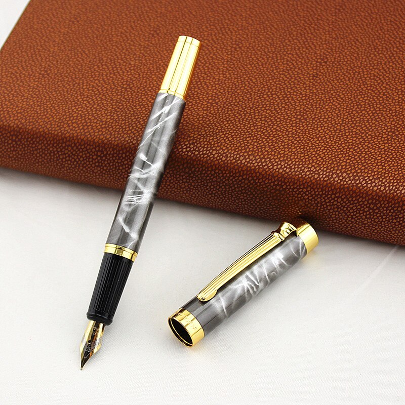 Ink Penna stilografica luxury Fountain pen ink pen nib Stationery Iraurita 0.5mm caneta Stylo plume 03828: T