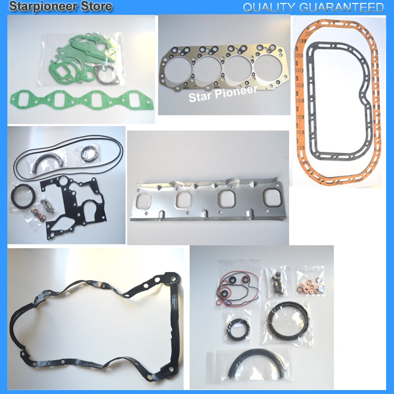 Forklift parts full gasket kit / overhaul repair kit for engine 4JG2