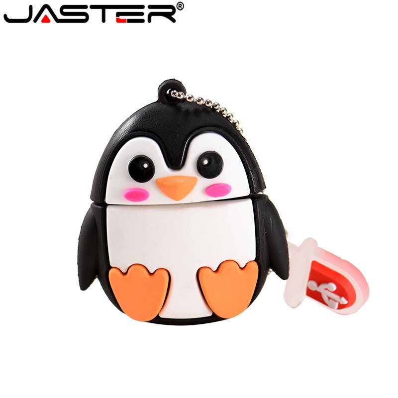 JASTER Cartoon penguin usb flash drive owl pendrive 4gb 8gb 16gb 32gb 64GB fox pendrives usb 2.0 cute animal memory stick