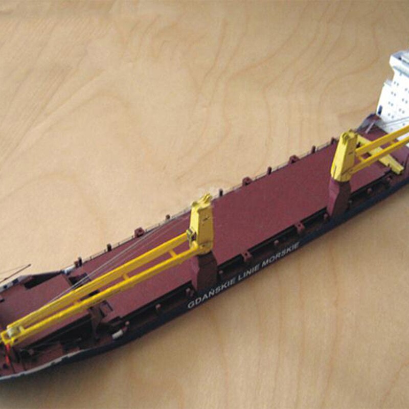 1:400 Gdansk Cargo Ship DIY Handcraft 3D Paper Card Model Sets