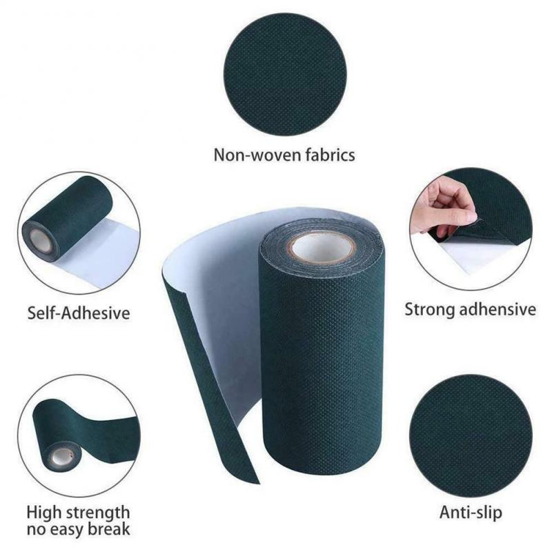 5/10M DIY Cesped Artificial Grass Outdoor Garden Joint Tape Waterproof Synthetic Lawn Carpet Self Adhesive Tape For Garden