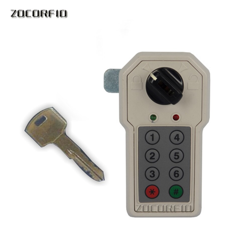 Dry battery Electronic Keypad Cabinet Lock with Master Key/ Keyless Locker Lock/ Electronic Combination Lock