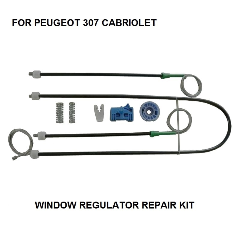 Voor Peugeot 307 Cabriolet Venster Regulator Reparatie Kit Linksvoor