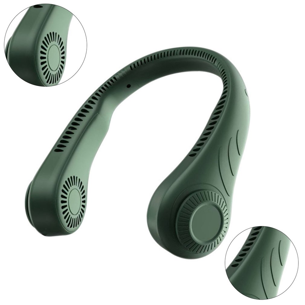 CIVPOWER Draagbare nekventilator, handsfree bladloze