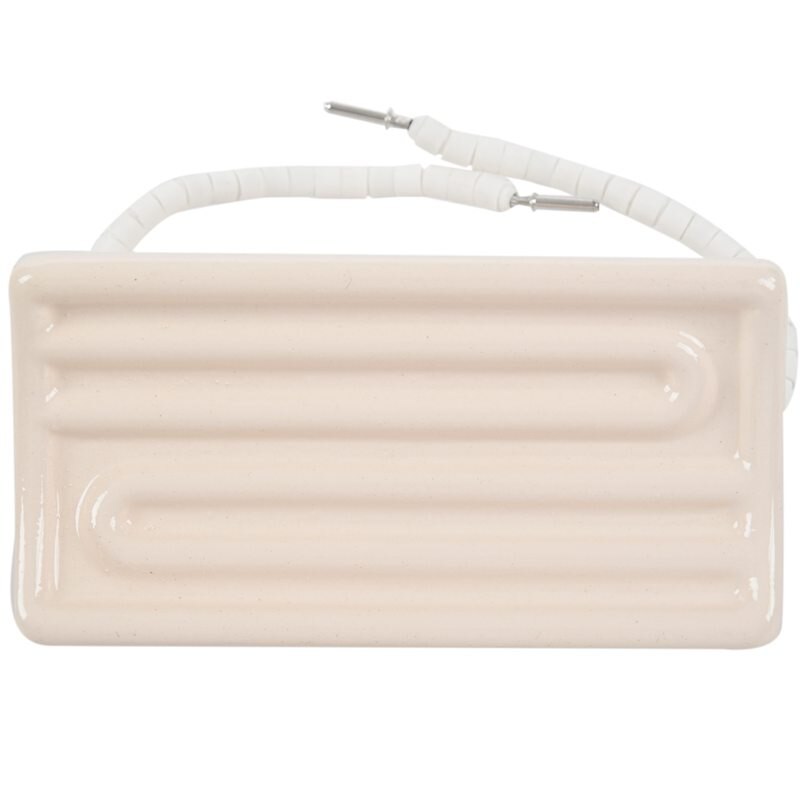 Ceramic heating elements 120x60mm infrared heating panel white 300 Watt 220V