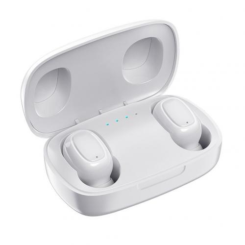 5V/1A T10 Tws Bluetooth 5.0 Touch Control In-Ear Stereo Draadloze Koptelefoon Oordopjes Koptelefoon Telefoon Accessoires blauw Rood Uitwisseling: White NO LED