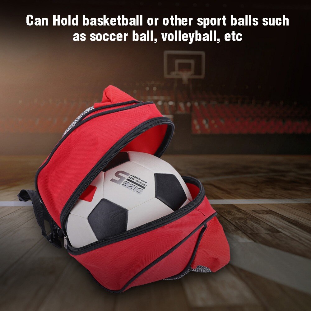Universele sporttas basketbal bal voetbal volleybal rugzak handtas ronde vorm verstelbare schouderband rugzakken opbergruimte