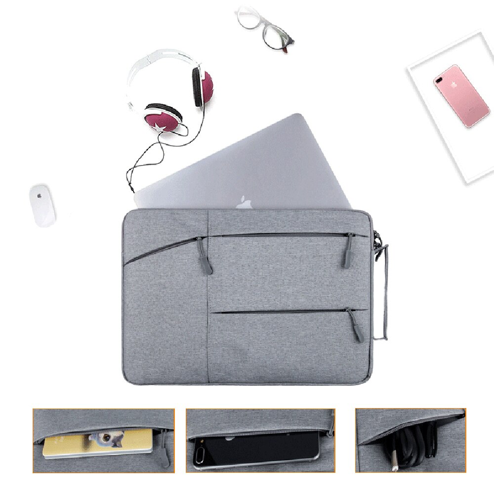 Protective Laptop Sleeve Shoulder Bag Carrying Case For Hp Pro 12 13 15 Inch, Macbook Air, Asus, Acer, Lenovo, Dell