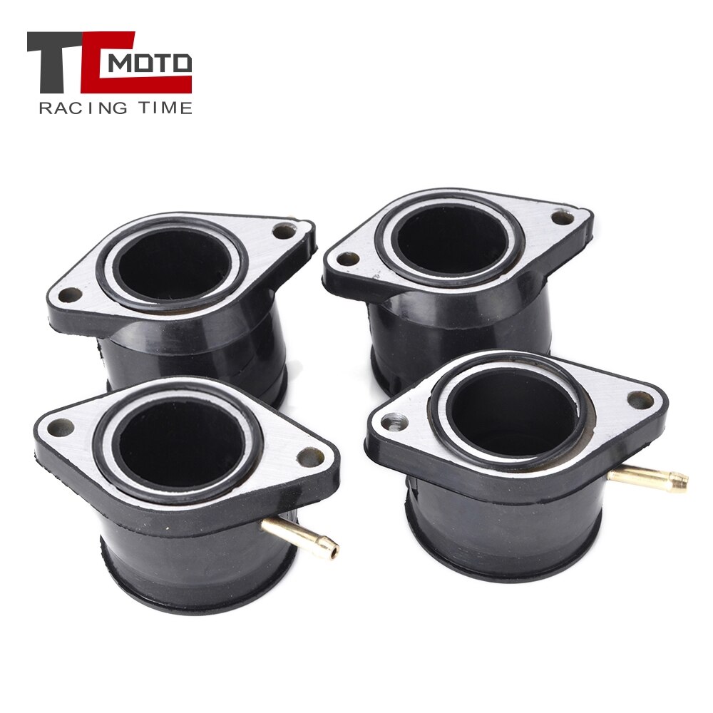 Tcmoto för yamaha  xj900 xj 900 xj900f 4bb 58 lmotorcykel förgasare intag gränssnitt carb adapter 31a-13586-00 31a-13596-00