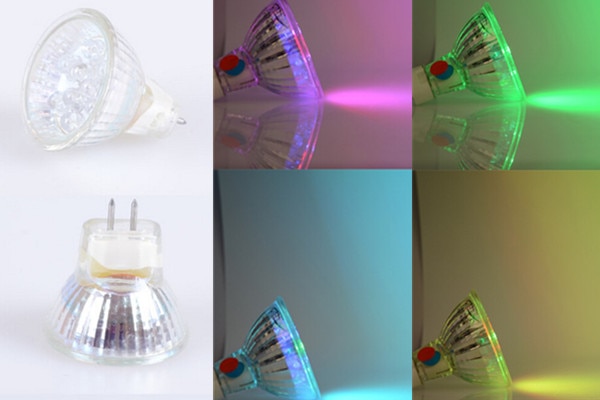MR16 LED spotlight red MR11 12v blue colorful green spotlight MR16 220v blue 12v MR11 green 220v MR11 spotlight