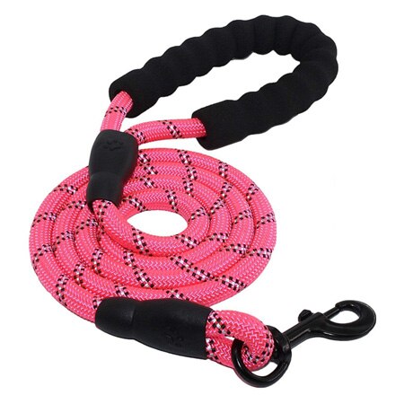 Durable Large Dog Leash Golden Retriever Medium Big Dog Collar Leashes Strong Reflective Lead Rope For Labrador Husky Rottweiler: 02