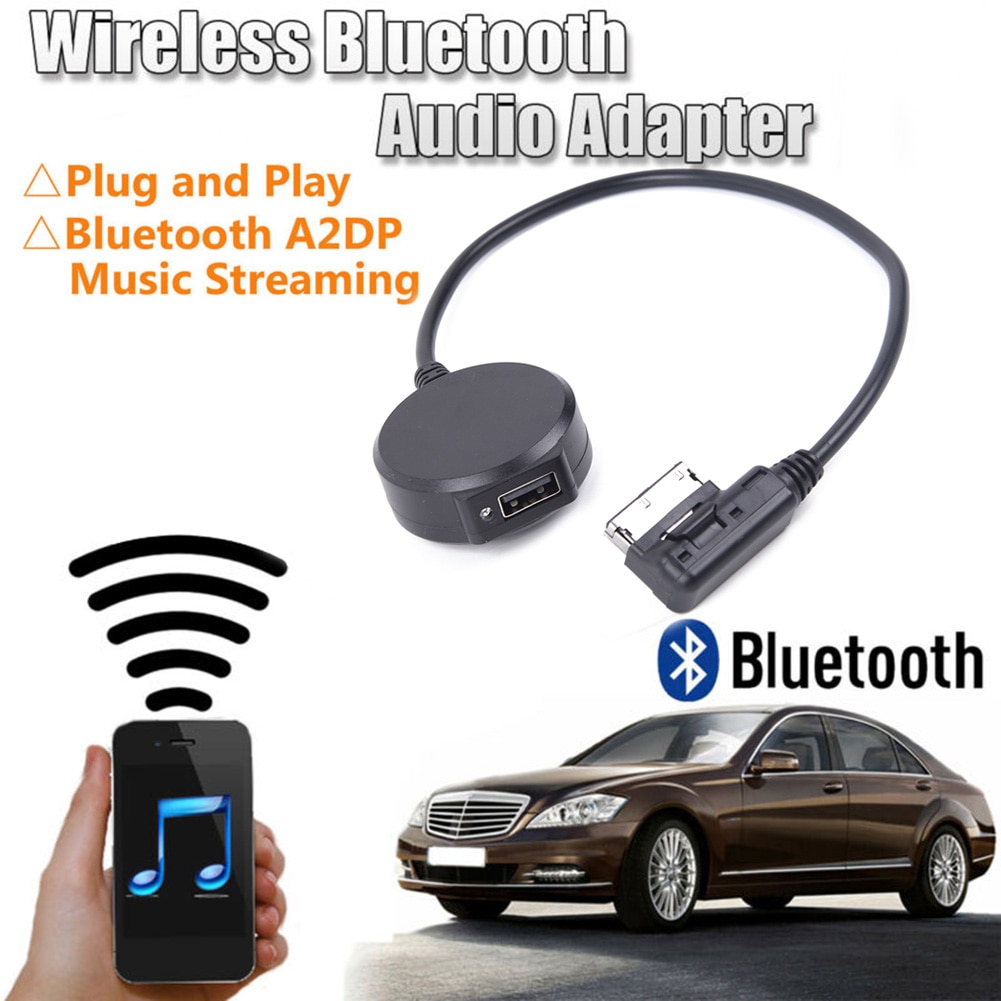 Auto Aux Usb Bluetooth Adapter Kabel Vervangingen Voor Mercedes Benz Mmi 1 Stuk Interieur Onderdelen Fascias