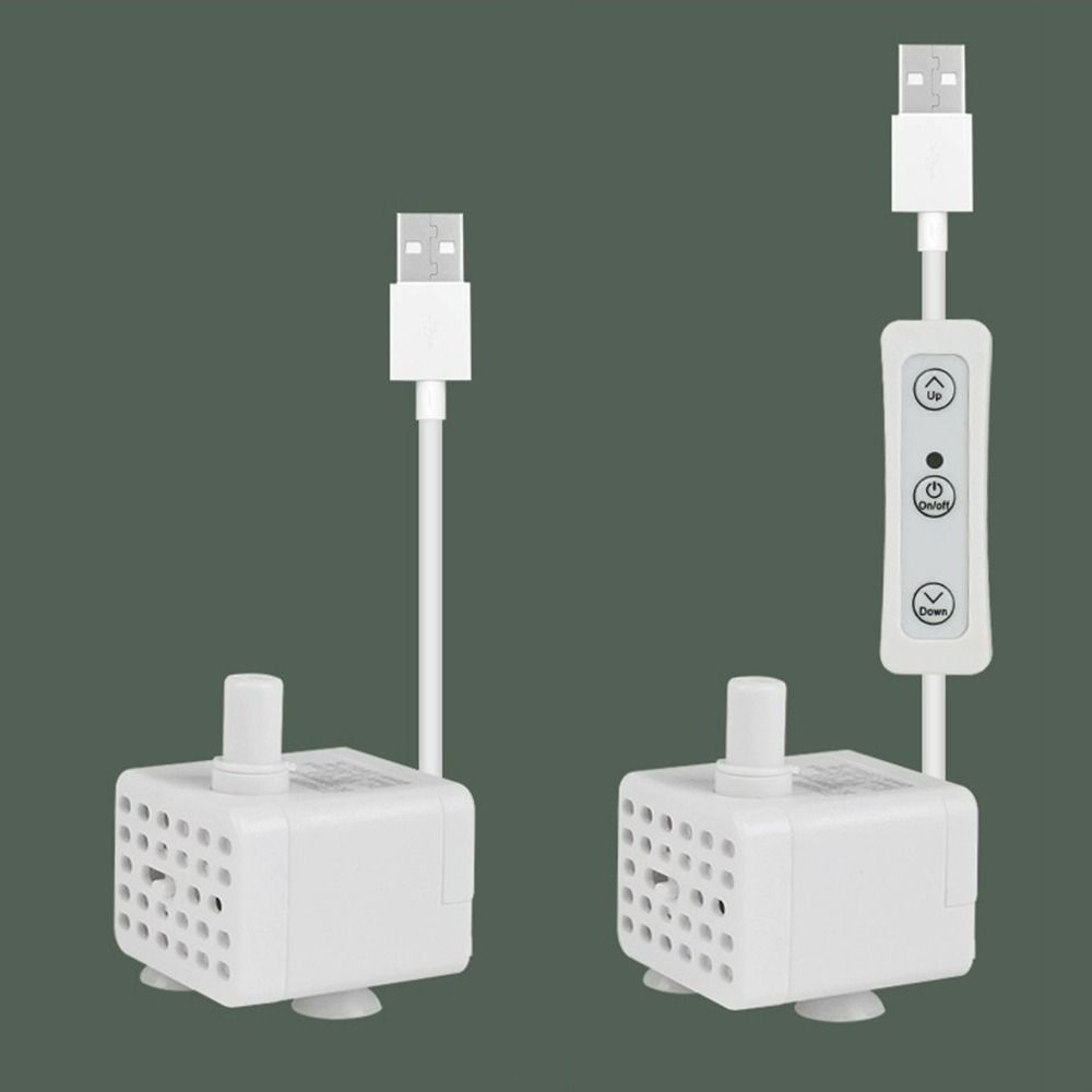 Lågtrycksakvarium usb dränkbar pump mini 3w mini dränkbar pump storflödesstötsäker cirkulerande filtreringspump