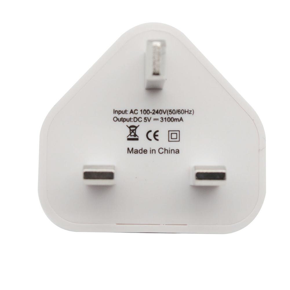 UK Plug Wall 3 Pin Plug Adaptor Charger with 1/2/3 USB Ports Travel Charging Mains Wall AC Multi Power Adapter