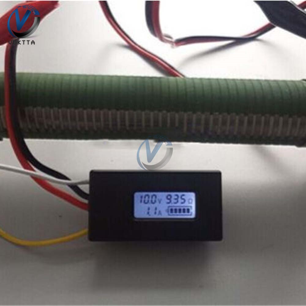 18650 Lithium Battery Capacity Indicator Tester LCD Digital Display Led Tester 2.8-30V Power Supply Monitor with Shell Case