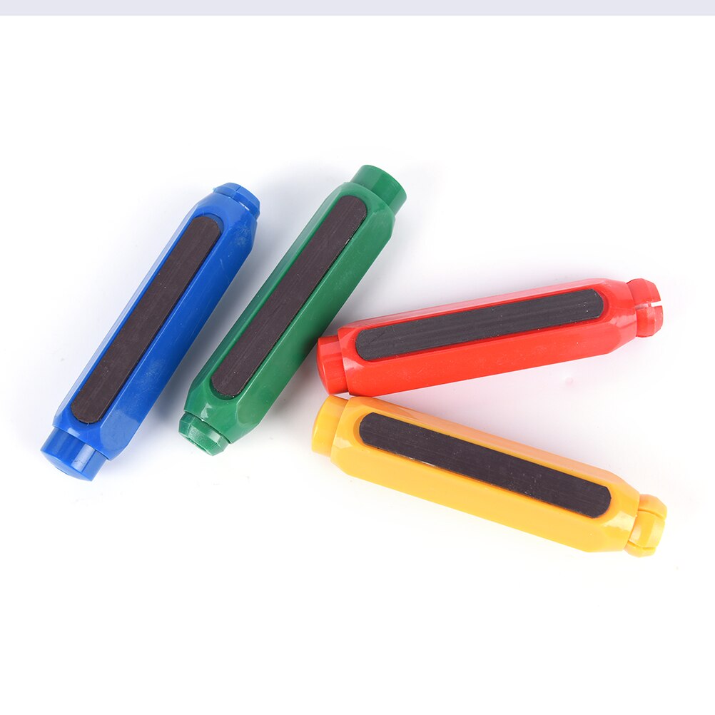 Magnétique sans poussière porte-craie Non poussière propre enseignement sur tableau autocollant mural porte-stylo Porta Tiza craie pince 1pc