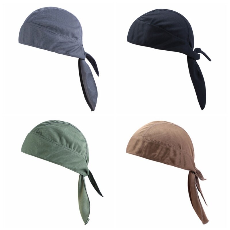 Cykling huvudbonader snabbtorr cykling mössa halsduk sommar män kör ridning bandana huvudduk pirat hatt huva huvudband