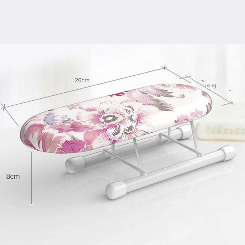 Portable Mini Ironing Board Rack for Clothes, Sleeves and Shirts - Small Size, Easy to Store and Carry: Lavender
