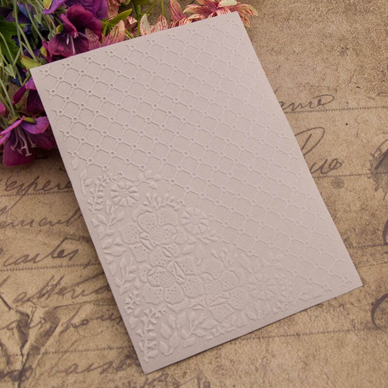 1Pcs Scrapbooking Paper DIY Photo Album Template Craft Card Plastic Template Molds Crafts Cards Stencils Embossing Folder