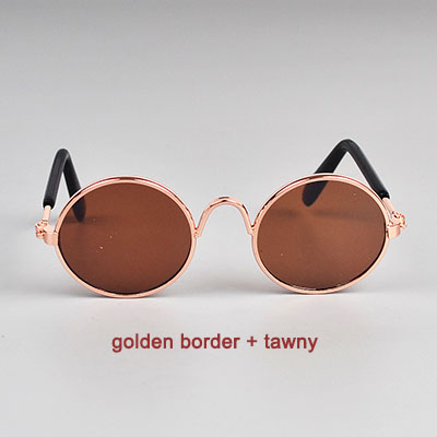 Cool de para mascotas gafas gato perrito gafas de sol ojo ropa cachorro gafas de sol foto Prop, suministros para mascotas, accesorios para perros pequeños: color 5