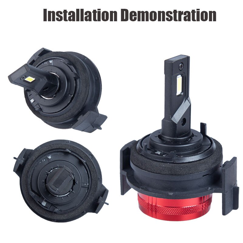 2PCS H7 Led Scheinwerfer Steckdose Adapter Auto Led Sockel Basis Auto Led-lampe Halter Led Front Scheinwerfer Kit