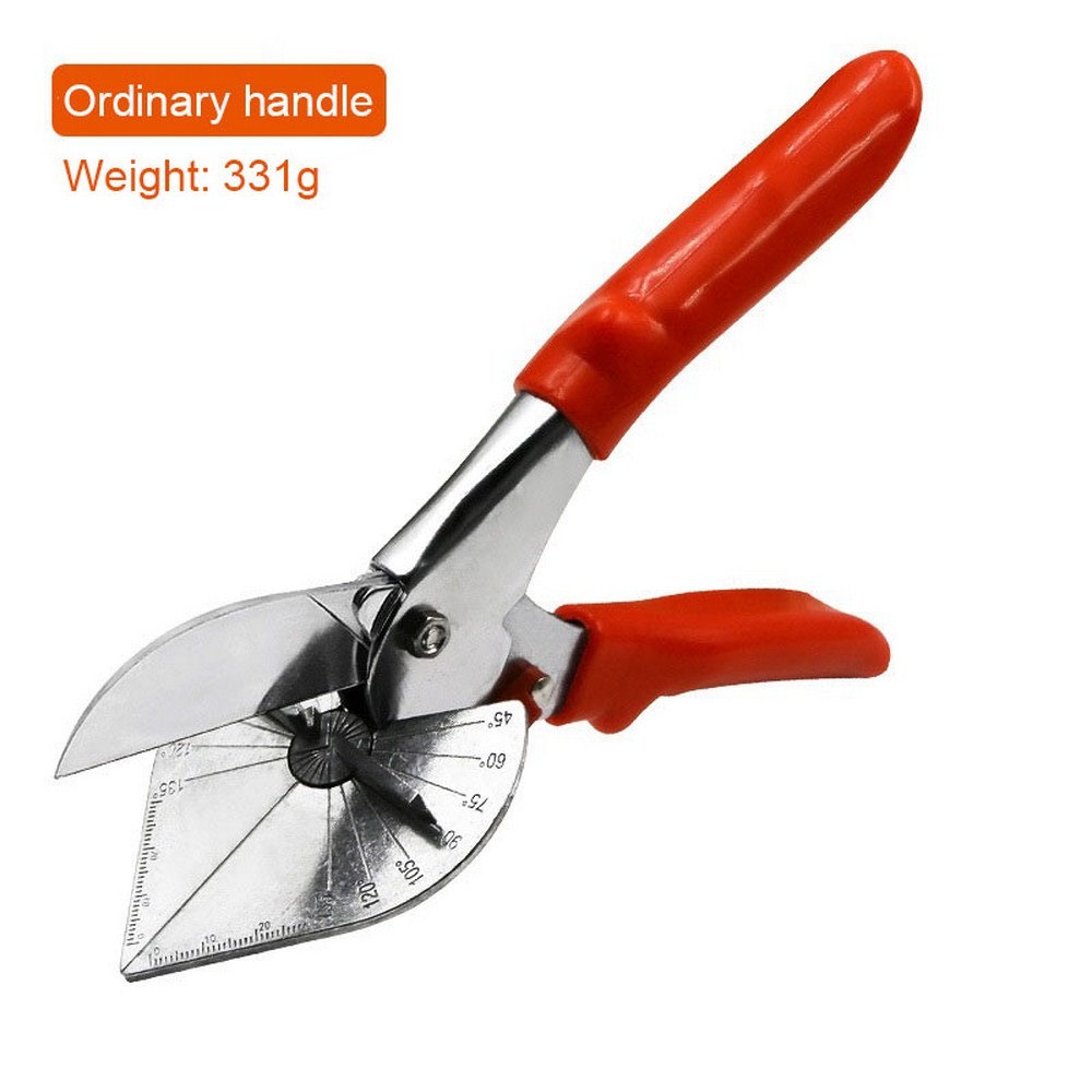 Multi-function Miter Cutter Scissors 45-135° Multi-angle Cutting PVC PPR Wood Strip and Materials Manual Scissors Tools