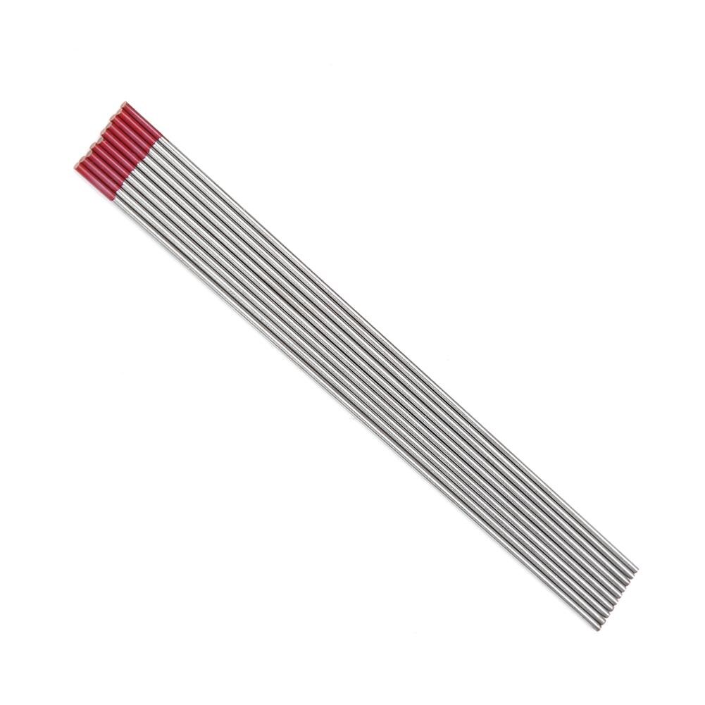 Ensemble de TIG d'électrodes de tungstène de 10 pièces pour des pièces de soudure professionnelles de soudure d'acier inoxydable de Pipeline pour des tiges de Tig